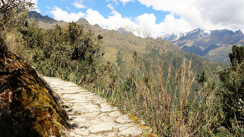 luxury inca trail second day