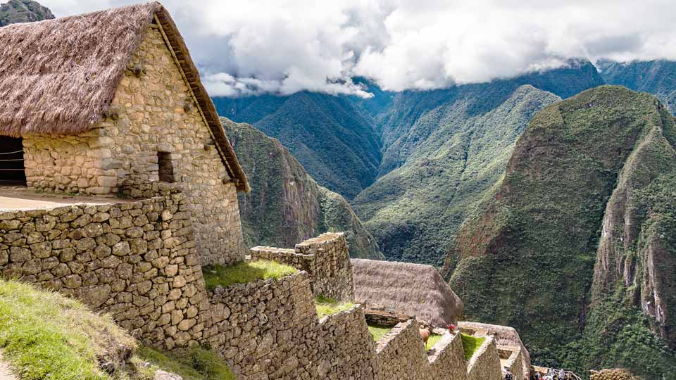vacation in peru machu picchu guardhouse