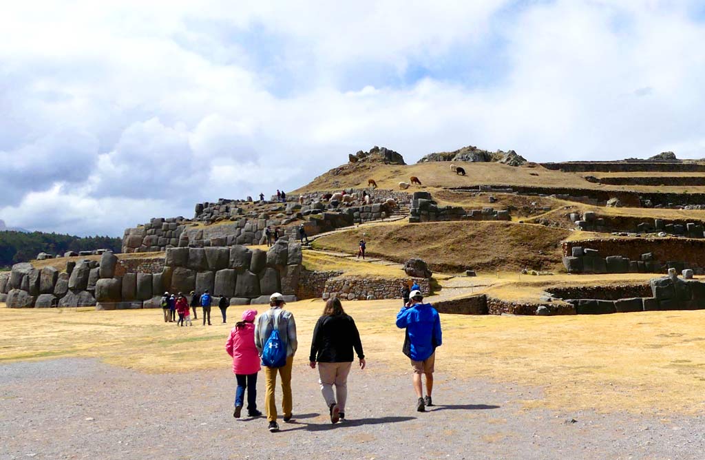 adventure holidays peru family in sacsayhuaman
