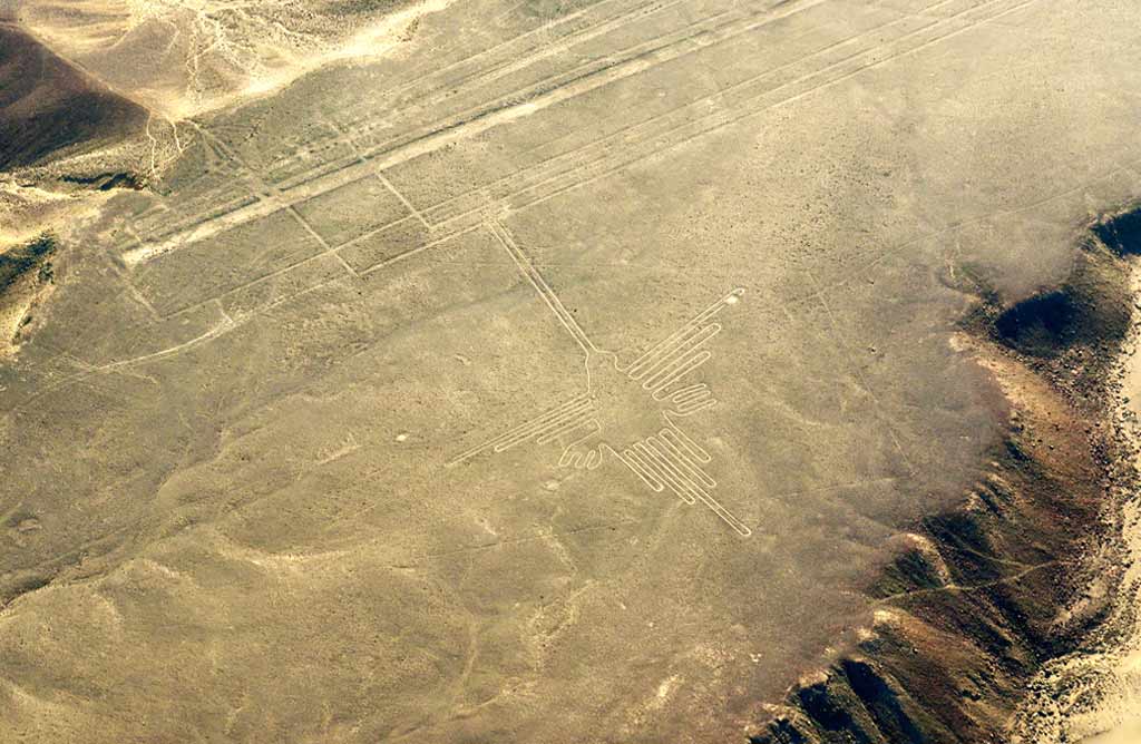 what are the nazca lines hummingbird