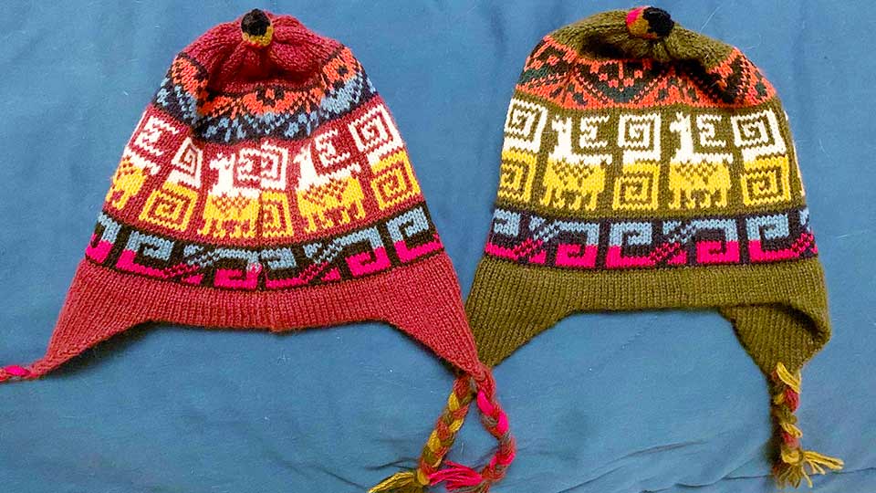 souvenirs to buy in peru chullo hat