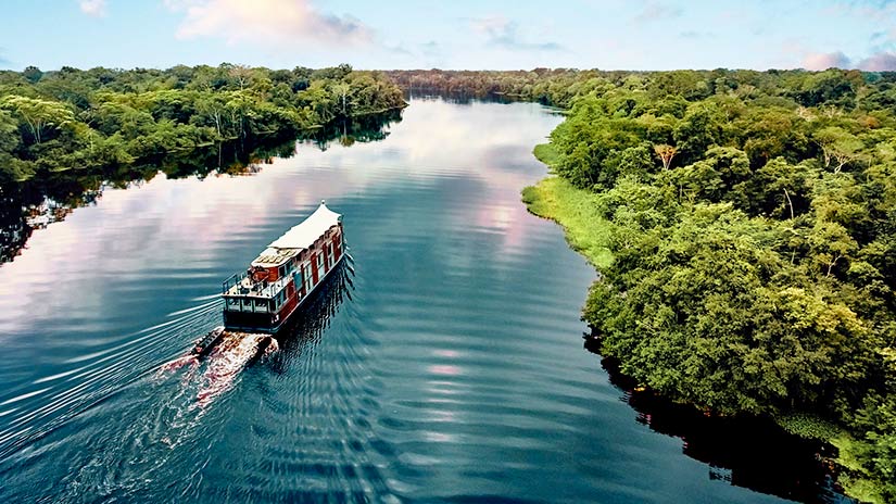 luxury vacations amazon luxury cruise