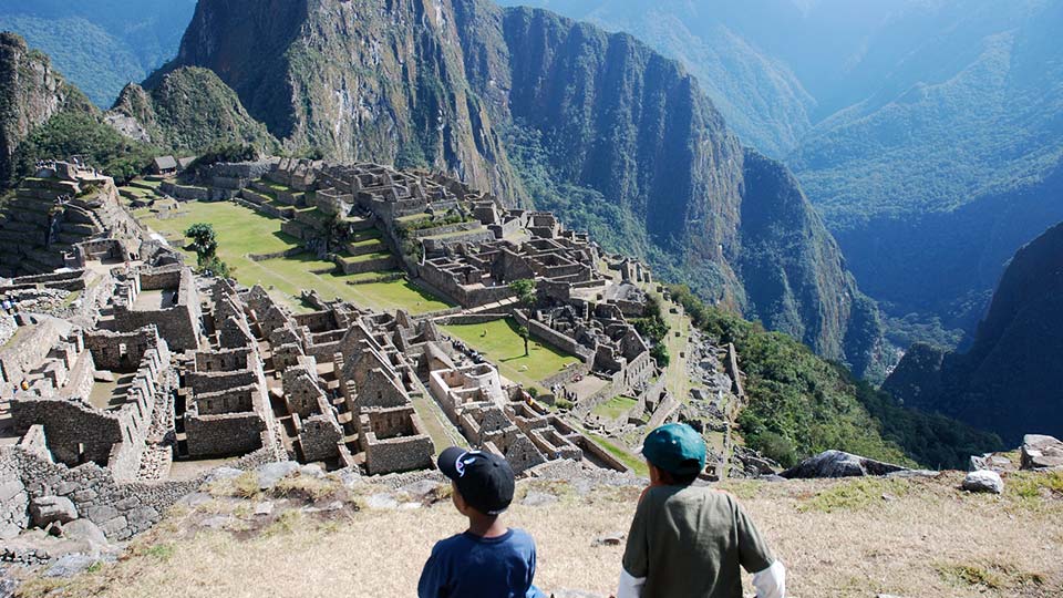 vacations for kids in machu picchu