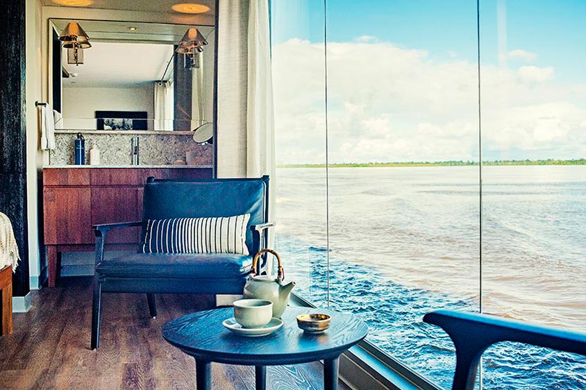 take a rest in aria amazon cruise