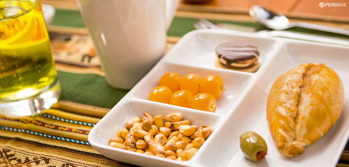 delicious food onboard