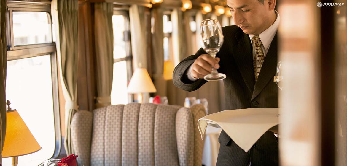 luxury service onboard