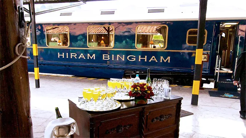 luxury train to machu picchu hiram bingham service