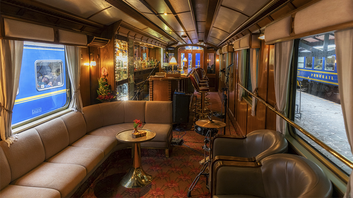 Luxury train to Machu Picchu