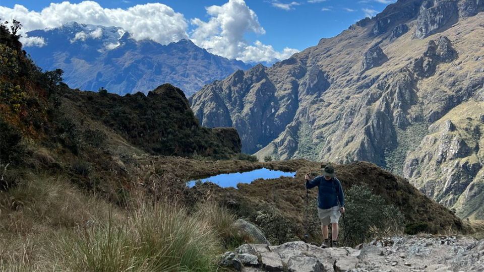 Prepare for a hike to Machu Picchu