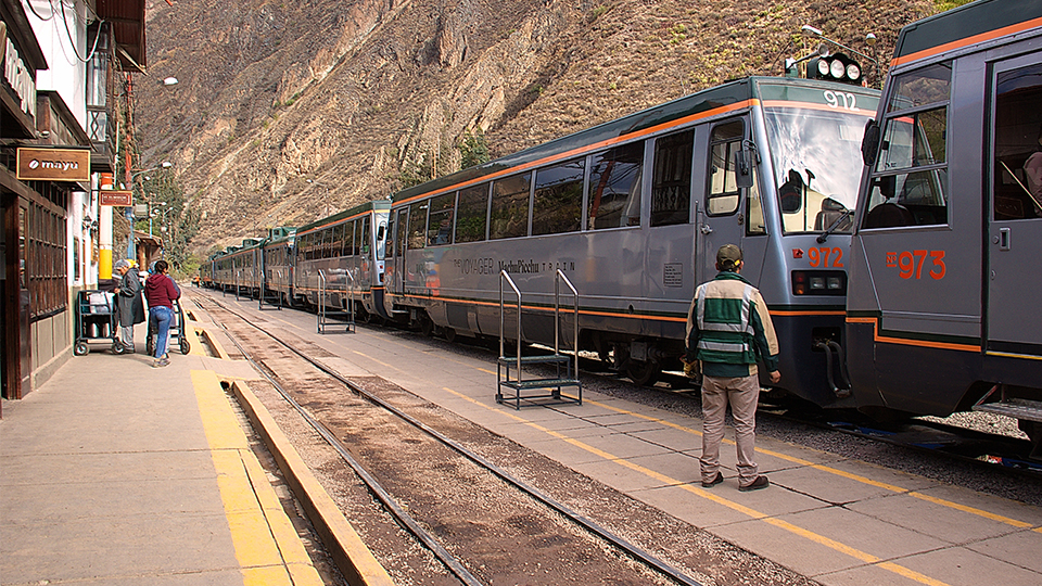 Train experience Inca Rail